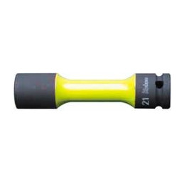 Hjulmutterhylsa gul 21mm