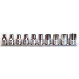 Hylssats 1/2" 12kant  10-19mm