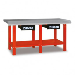 Arbetsbänk Röd