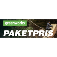greenworks maskiner är utformade för att vara användarvänliga, tysta och miljövänliga